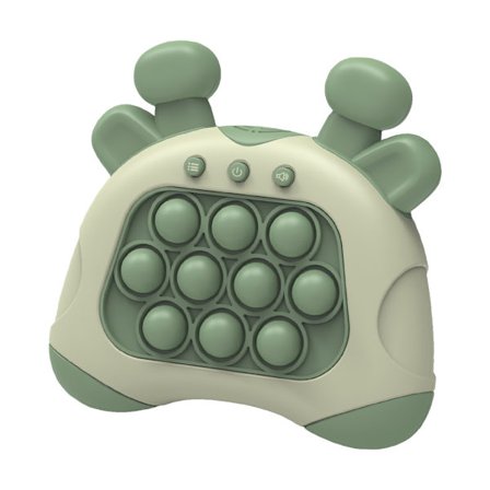 Lysende Pop-Puslespil Legetøj Elektrisk Håndholdt Spillekonsol Tegneserie Push Bubble Legetøj