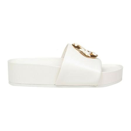 Tory Burch, Sliders Beżowy, Kobieta, Rozmiar: 37 EU