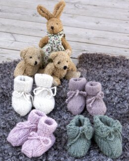 Strikkeoppskrift Babysokker - Svarta Fåret