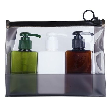 3 KPL Saippua-annostelijapullo Painettava Lotion Vartalosaippua Tyhjä Pumppupullosetti 150 ml