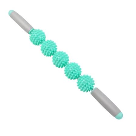 5 kuler Grønn Roller Stick Massasjeapparat Muskelavslapping Tynn Kalv Artefakt Yoga Fitness Utstyr Yoga Massasje Stick