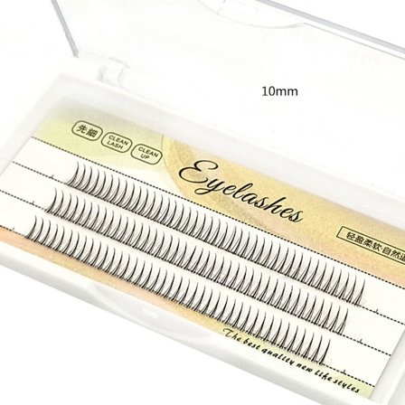 A Shape øyevipper Individuelle vipper 10MM