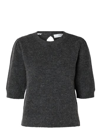 Selected | Slflulu Ss Open Back Knit O-Neck Noos | XS