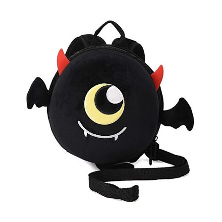 Baby Drenge Rygsæk Med Snor Unisex Rygsæk Med Sikkerhedssele Plys Anti-Tabt Taske Med Aftagelig Line Vuggestue