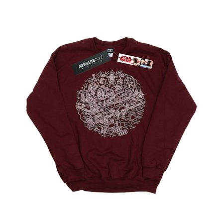 Star Wars Jultröja Death Star för flickor 12-13 år Bordeaux