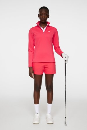 J.Lindeberg - Golf - Lorelei Quarter Zip Mid Layer - Purple - Woman - S