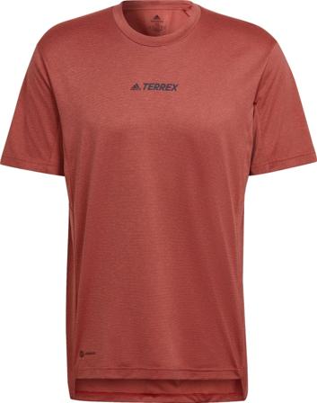 Adidas Men's Terrex Multi Tee Men short-sleeved sweaters Red S