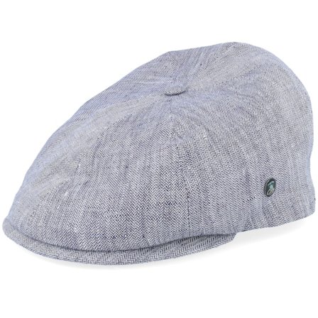 City Sport - Šedá flatcap Kšiltovka - Heather Grey Flat Cap @ Hatstore