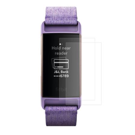 2-pack Hat Prince Fitbit Charge 3 Mjuk Nano Super Skärmskydd Transparent