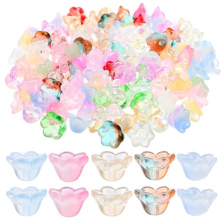 100 kpl DIY Kukkahelmet Esteettiset Kukkakorut DIY Askartelutarvikkeet