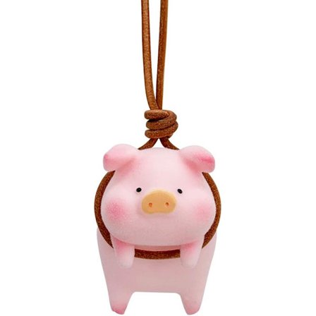 Bil Bakspejl Vedhæng Heldig Gris Ornament Bil Interiør