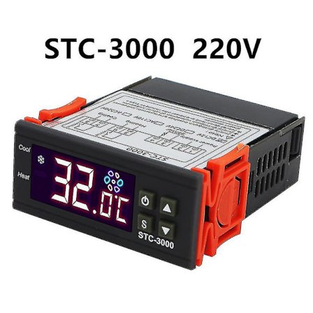 STC-1000 STC-3000 3008 3018 3028 Digital Temperaturregulator STC-8080A+ STC-200 STC-100A Termoregulator 110-220V 10A