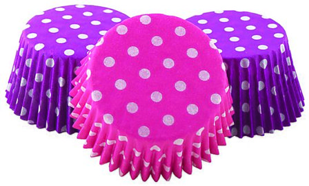 CACAS Muffinsform Soft Polka 50stk