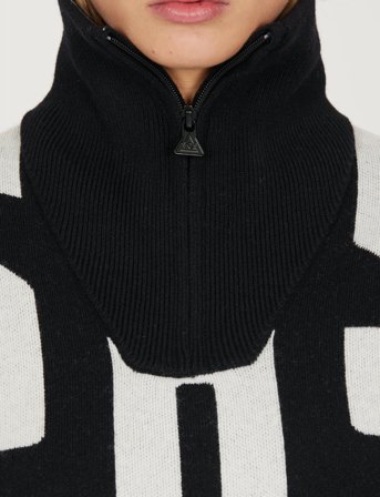 SOS Verbier Windstopper Uni Knit - Black - XS