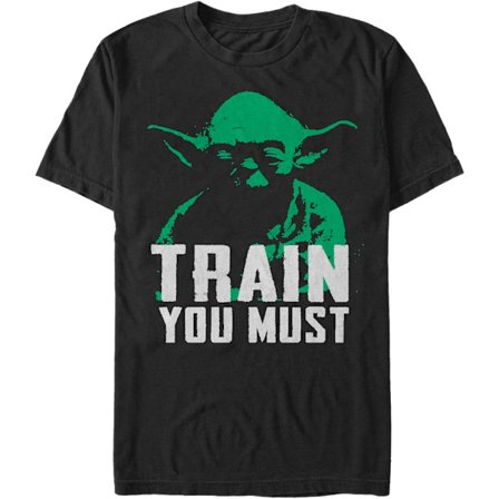 Yoda Train You Must Star Wars T-paita