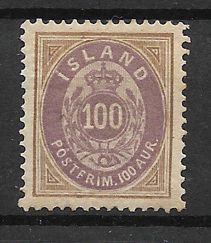 Island 1892 - AFA 17A - Ubrugt