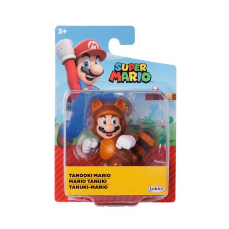 Super Mario Figur 5cm Tanooki Mario