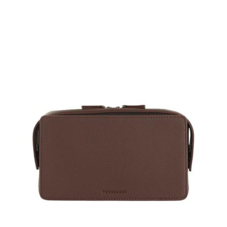 Trussardi, Cross Body Bags Bruin, Dames, Maat:ONE Size