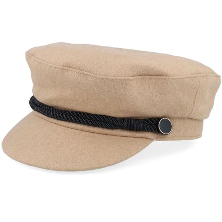 Seeberger - Beige vega Keps - Wool blend Beige Vega Cap @ Hatstore