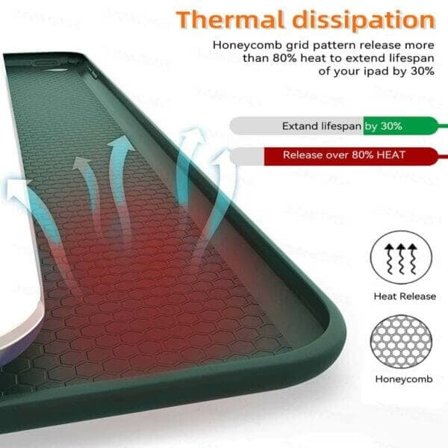 iPad Mini 6 Skal Fodral Tri-fold Smart Case Svart—pa