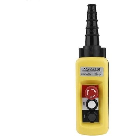 Knapp Heis, Kran Heis Kjede Heis Bryter Trykknapp Håndkontroll Sikkerhet Nødstopp Nødstopp Kontroller