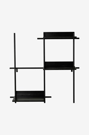Nordic Furniture Group - Vägghylla Manhattan - Svart - Vägghyllor - Från Homeroom