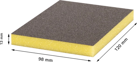 Bosch Expert S473 Slipesvamp 98x120x13 mm Fin, Maskintilbehør & forbruk