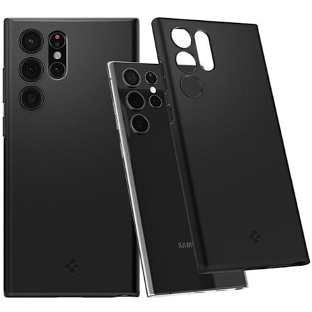 SPIGEN THIN FIT GALAXY S22 ULTRA SVART