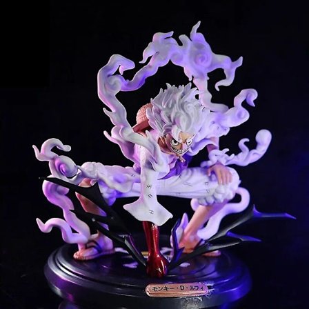 Ny One Piece Luffy Gear 5 Anime Figur Sun God Nikka Pvc Action Figurine Statue Samleobjekt Model Dukker Legetøj Til Børn Gave[HK]