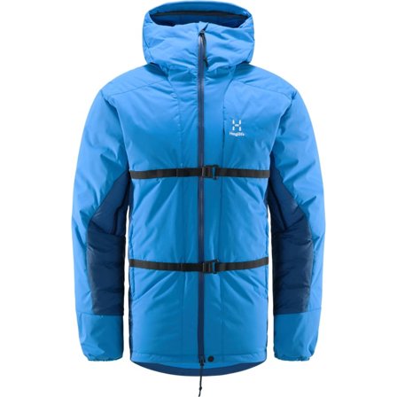 Haglöfs Nordic Expedition Down Hood Men Men warmly-lined down jackets Blue S