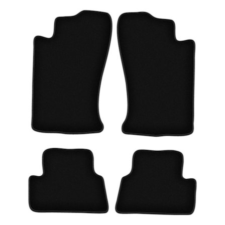 BASIC svarta velourmattor för: Mitsubishi Eclipse 2G coupé (1995-1999)_MGF
