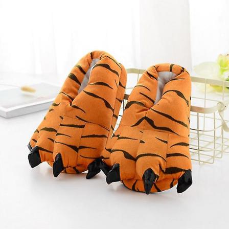 Paw Tofflor Plysch Gosedjur Tassskor 27-44