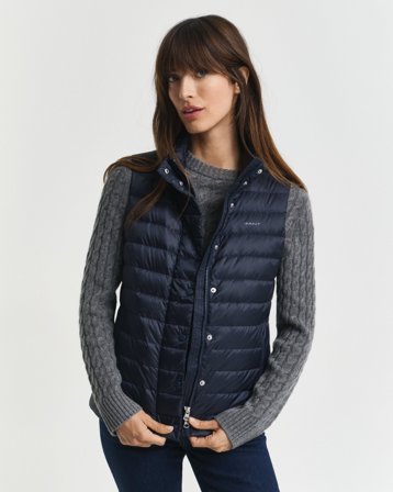 GANT Damen Leichte Daunenweste (L)