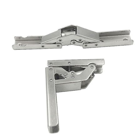 4 Pcs Folding Hinges 90 Degree Full Covering Stainless Steel Door Hinge Invisible Kitchen Cabinet Hinge With 16 Screws