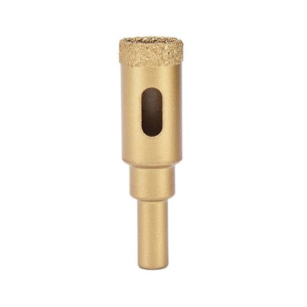 Diamantbor Borhulssav Åbner Skærer Boreværktøj til Glas Granit 18mm Rundt Skaft HBB