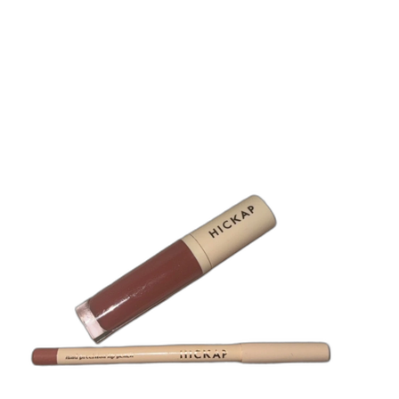 Hickap läppglans & läppenna Toasted Apricot