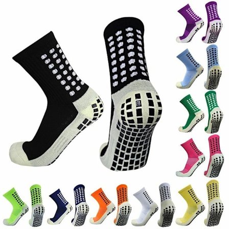 New Anti-slip Soccer Socks Men Women Outdoor Sport Grip Football Universal Socks
