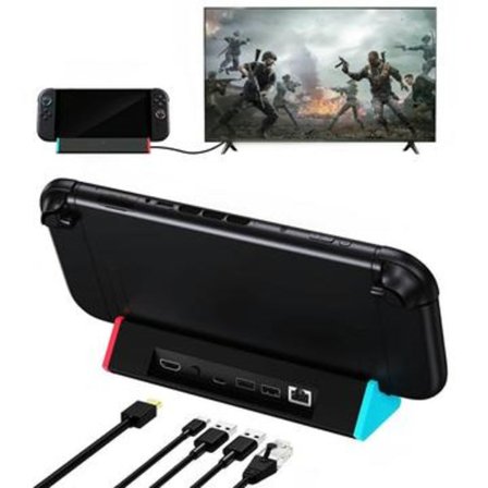 Nintendo Switch 2 Dockningsstation / Hub - HDMI, USB 3.0, USB...