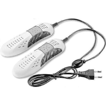 Elektrisk skovärmare tork, skotork med UV-ljus, bärbar stöveltork handskvärmare snabbtorkande, saneringsmaskin för skor för regn och snö