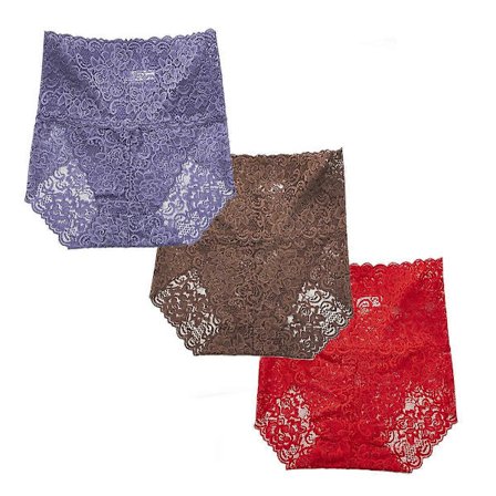 Sexede blonde trusser til kvinder, høj talje, sømløst hverdagslingeri