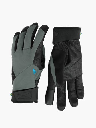 Klättermusen Galar Handschuhe Unisex - Teal Grey - L