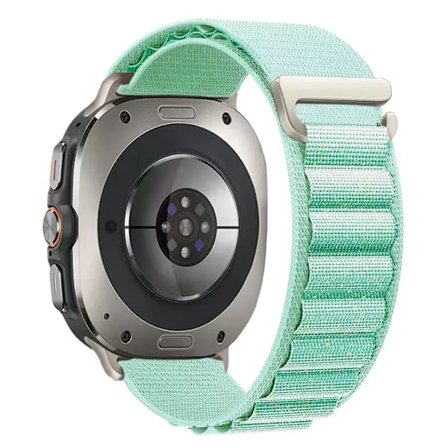 Alpine Nylonarmband kompatibel med Samsung Galaxy Watch 8 44mm 40mm Classic 46mm Bekvämt armband Galaxy Watch Ultra 2025 47mm