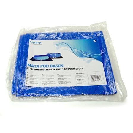 Universell beskyttelsesmatte i folie for hagebasseng 445 x 254 cm DM-122