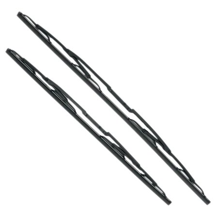 Bil torkarblad 26 tum + 22 tum Combo Silikon Gummi Boneless Vindruta Vindruta Torkarblad för 5 Serie E39 95-03