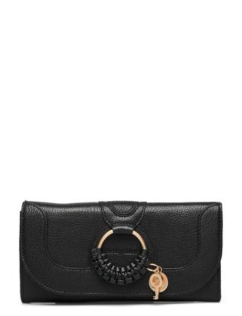 Hana Sbc Bags Card Holders & Wallets Wallets Svart See By Chloé*Betinget Tilbud