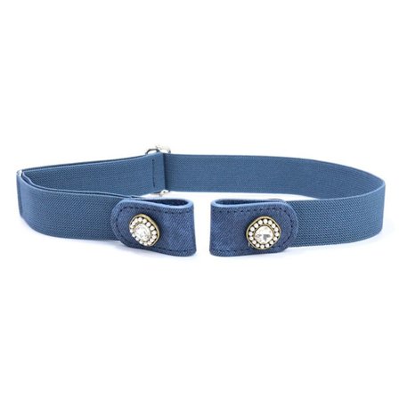 Dovne bælter Ingen spænde bælter BLÅ