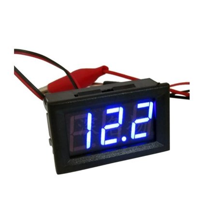 12V Voltmätare för Bil/båt/Mc