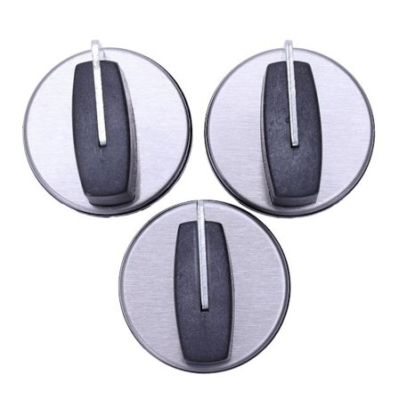 Universal Komfyrdeler Knapper Ovn Rotasjonsbryter Kontrollbryter Gasskomfyr 3 stk