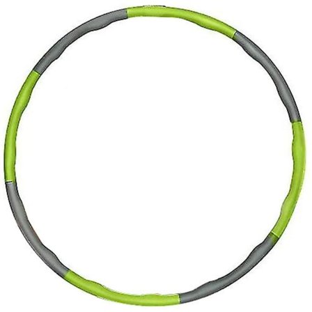 VIKTAD HOPFÄLLBAR HULA HOOP TRÄNING VADDERAD MOTION GYM TRÄNING HULA hoop