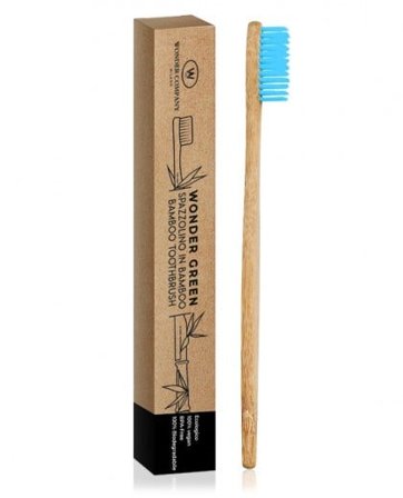 Bamboo Spazzolino Azzurro 1 Pezzo